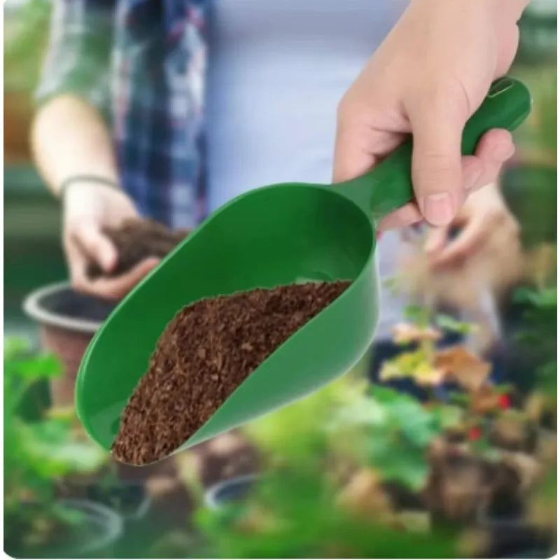 Multi-Function Garden Soil Scoop Shovel for Planting & Re-Potting
