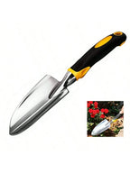 Stainless Steel Garden Shovel with Anti-Slip Rubber Handle