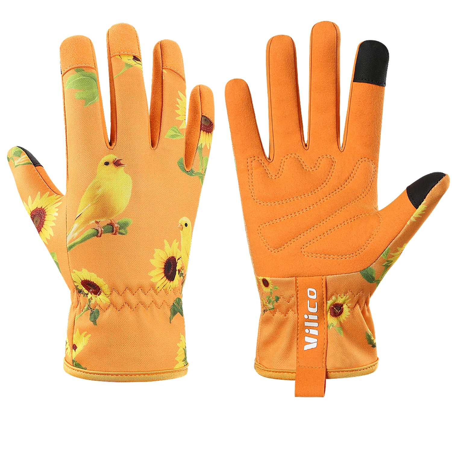 Breathable Leather Thorn-Proof Gardening Gloves for Women