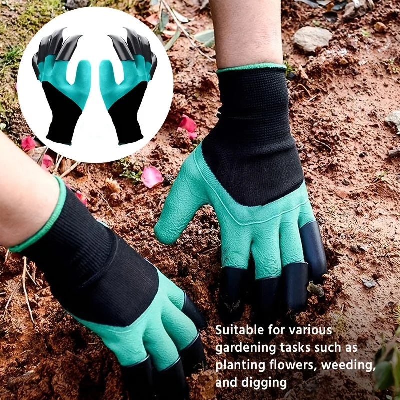 Waterproof Garden Claw Gloves with Thumb Protection