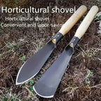 Multi-Purpose Garden Shovel &amp; Iron Hoe for Planting &amp; Weeding