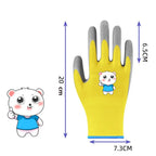 Kids Waterproof Non-Slip Gardening Work Gloves