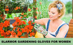 Breathable Leather Thorn-Proof Gardening Gloves for Women
