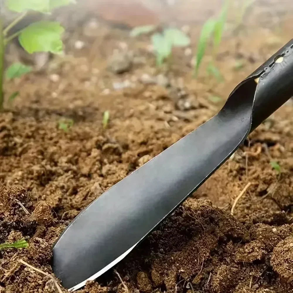 Multi-Purpose Garden Shovel &amp; Iron Hoe for Planting &amp; Weeding