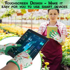 Breathable Leather Thorn-Proof Gardening Gloves for Women