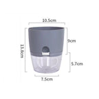 Self-Watering Hydroponic Flower Pot for Soilless Plant Growing