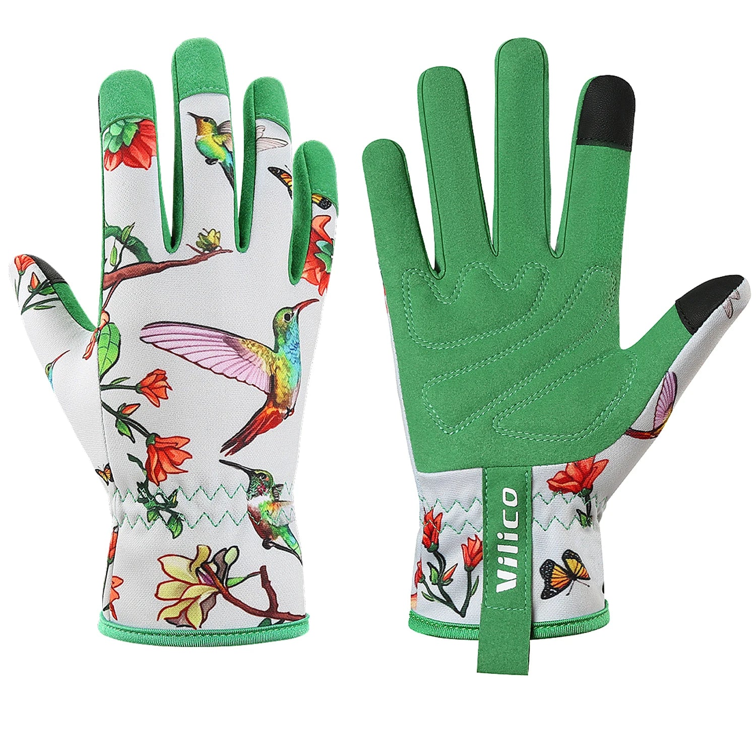 Breathable Leather Thorn-Proof Gardening Gloves for Women