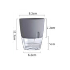Self-Watering Hydroponic Flower Pot for Soilless Plant Growing
