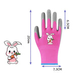 Kids Waterproof Non-Slip Gardening Work Gloves