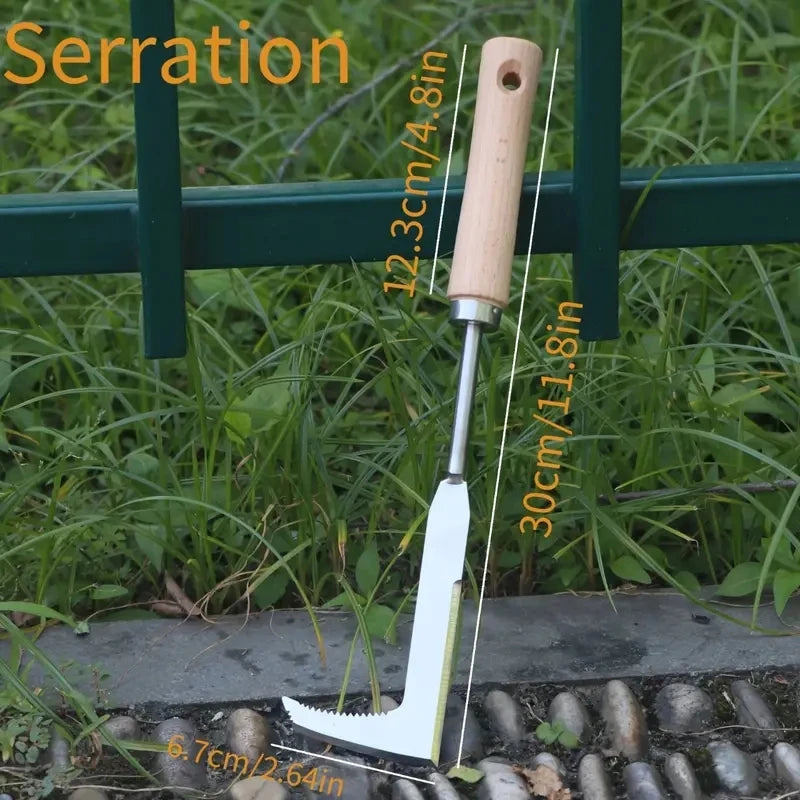 Heavy-Duty Carbon Steel Hand Shovel for Weeding & Digging