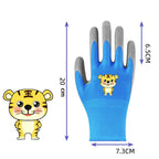 Kids Waterproof Non-Slip Gardening Work Gloves