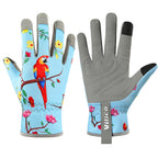 Breathable Leather Thorn-Proof Gardening Gloves for Women