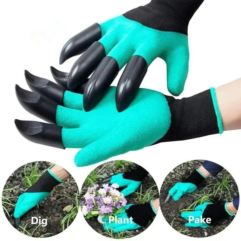 Waterproof Garden Claw Gloves with Thumb Protection
