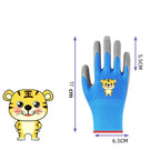 Kids Waterproof Non-Slip Gardening Work Gloves