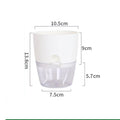 Self-Watering Hydroponic Flower Pot for Soilless Plant Growing