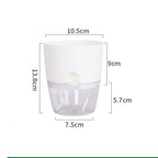 Self-Watering Hydroponic Flower Pot for Soilless Plant Growing