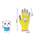 Kids Waterproof Non-Slip Gardening Work Gloves
