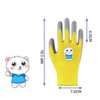 Kids Waterproof Non-Slip Gardening Work Gloves