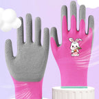 Kids Waterproof Non-Slip Gardening Work Gloves