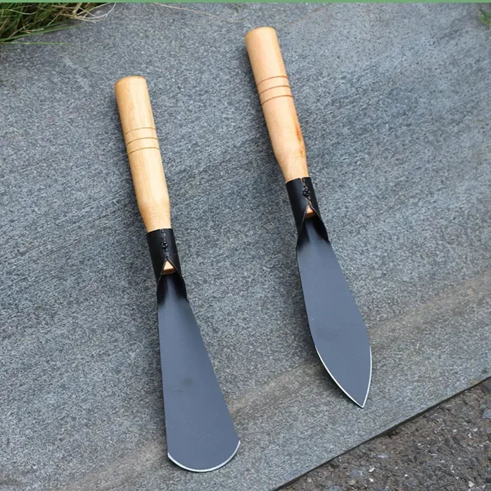 Multi-Purpose Garden Shovel &amp; Iron Hoe for Planting &amp; Weeding
