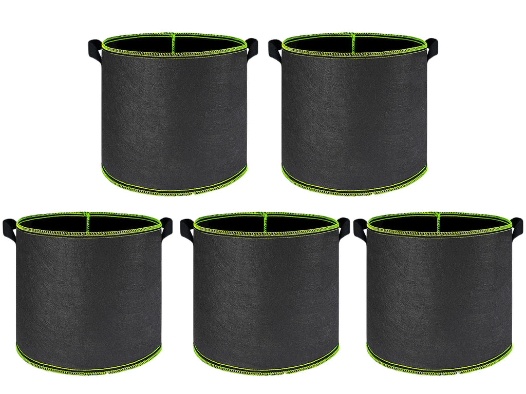 Non-Woven Grow Bags with Handles for Vegetables, Flowers &amp; Plants