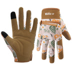 Thorn-Proof Leather Gardening Gloves for Pruning &amp; Weeding