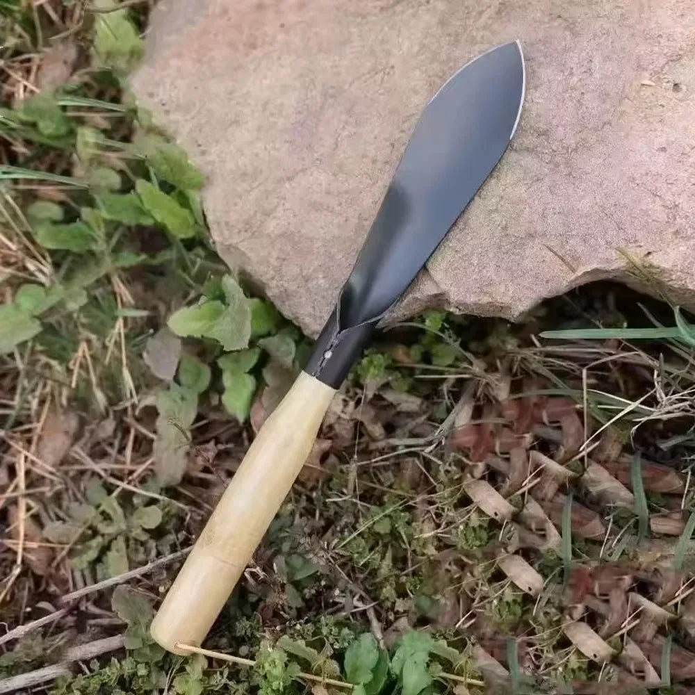 Multi-Purpose Garden Shovel &amp; Iron Hoe for Planting &amp; Weeding