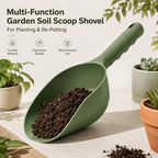 Multi-Function Garden Soil Scoop Shovel for Planting & Re-Potting